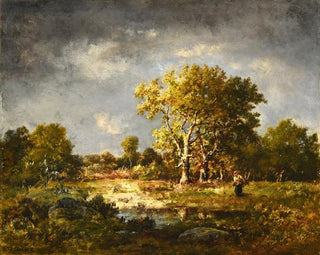 A Glade - Narcisse Virgile Diaz de la Peña — artwork view