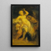 Venus disarming Cupid - Narcisse Virgile Diaz de la Peña — framed artwork on a wall