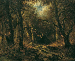 Interior Forest - Narcisse Virgile Diaz de la Peña — artwork view