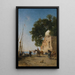 Beni Souef Egypt - Narcisse Berchère — framed artwork on a wall