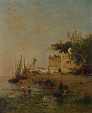 Narcisse Berchre - Les pcheurs sur le Nil.webp