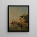 The Fishermen on the Nile - Narcisse Berchère — framed artwork on a wall