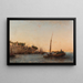On the Nile - Narcisse Berchère — framed artwork on a wall