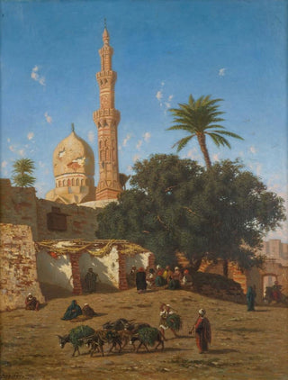 Narcisse Berchre - Outside The Walls Of A North African City.webp