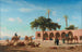 La Caravane au Repos à Siout, Égypte - Narcisse Berchère — artwork view