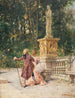 Flirter dans le jardin - Natale Attanasio — artwork view
