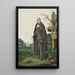 William Henry Harrison, ninth president of the United States - Nathaniel Currier — framed artwork on a wall
