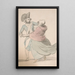 Couple dansant - Nathaniel Dance-Holland — framed artwork on a wall