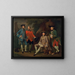 James Grant de Grant, John Mytton, the Honorable Thomas Robinson, and Thomas Wynne - Nathaniel Dance-Holland — framed artwork on a wall