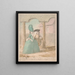 Miss Peagreens, Papa and Maman strolling in public places at a swimming spot - Nathaniel Dance Holland — framed artwork on a wall