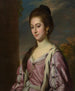 Portrait painting of Jane Cressett Pelham 1740-1820, near Hardinge - Nathaniel Dance-Holland — artwork view