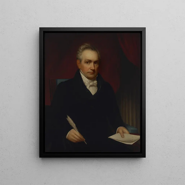 L'honorable Roger Minnot Sherman - Nathaniel Jocelyn — framed artwork on a wall