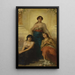 Trois beautés - Nathaniel Sichel — framed artwork on a wall