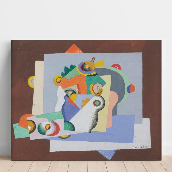 Reproduction of the painting Nature Morte Painting (1926) - Georges Valmier