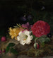 Still life with flowers - Frants Diderik Be — artwork view