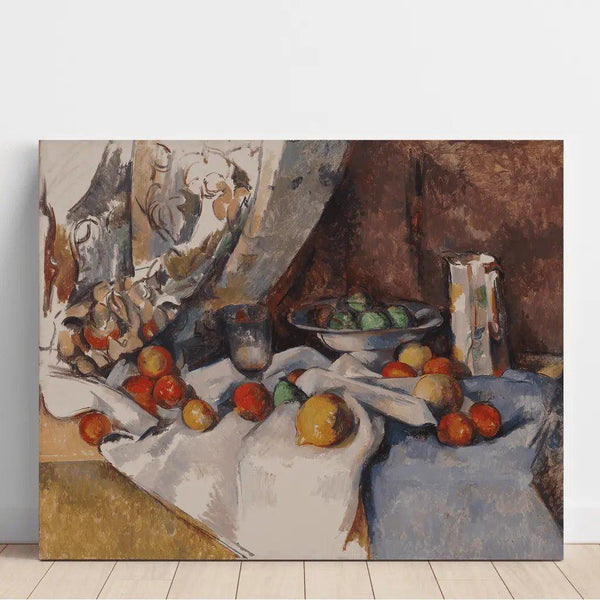 Reproduction of the painting Nature morte avec des pommes - Paul Cézanne
