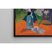 Reproduction of the painting of Still life with flowers and idol - Paul Gauguin