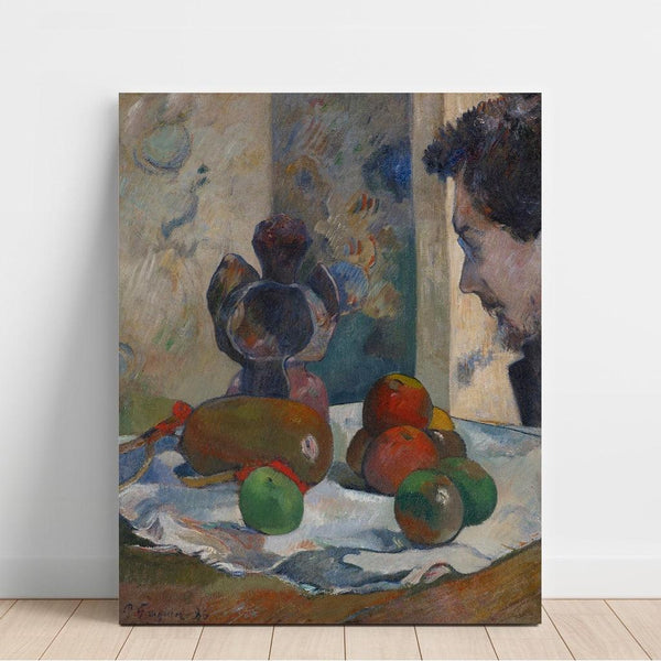 Reproduction of the painting of Still life with Laval profile - Paul Gauguin