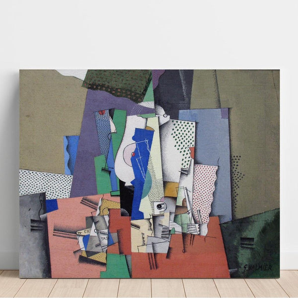 Reproduction of the painting Geometric Still Life II - Georges Valmier