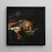 Vanitas Still Life Painting - Pieter Van Der Willigen — framed artwork on a wall