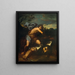 David and Goliath - Neapolitan School — framed artwork on a wall