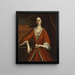 Wyntje Lavinia Van Vechten - Nehemiah Partridge — framed artwork on a wall