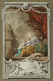 Sainte Anne revealing to the Virgin the prophecy of Isaiah - Nel Hall — artwork view