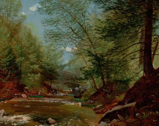 Fishing with a Fly - Nelson Augustus Moore — artwork view