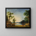 Sunday in the Forest - Nelson Augustus Moore — framed artwork on a wall