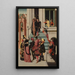The Christ Presented to the People - Dutch School — framed artwork on a wall