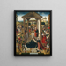 L'Adoration des Mages - Dutch School — framed artwork on a wall
