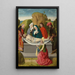 La Mise au tombeau du Christ - Dutch School — framed artwork on a wall