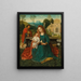 La Sainte Famille dans un paysage - Dutch School — framed artwork on a wall