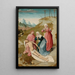 La Lamentation - Dutch School — framed artwork on a wall