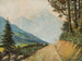 Mountain landscape with a road - Nevena Badjakowa — artwork view