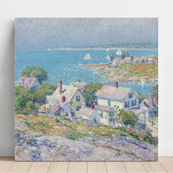 Reproduction of the painting New England Headlands - Childe Hassam