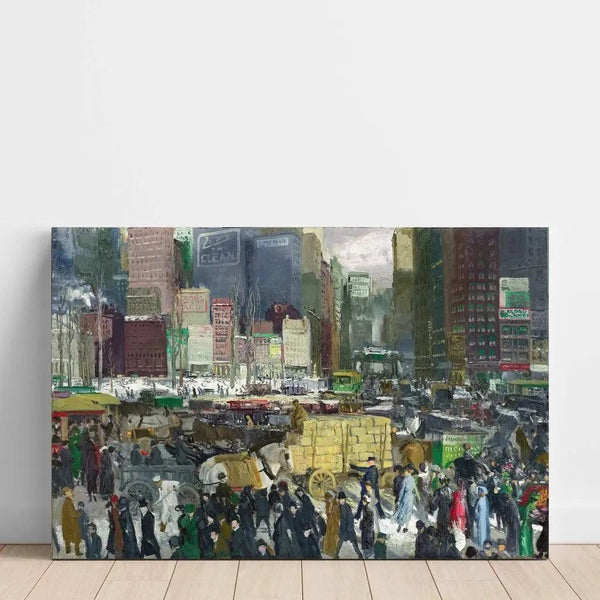 New York - George Bellows — wall display of the artwork