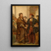 Albrecht Dürer visiting Quinten Massijs - Nicaise De Keyser — framed artwork on a wall