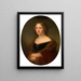 Baronne Adelaide Vanden Hecke Bout de Rasmon - Nicaise De Keyser — framed artwork on a wall