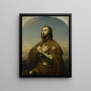 Nicaise De Keyser - Eberhard 144596 Duke of Wrtemberg as a Pilgrim in the Holy Land.webp