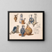 Jugs and Pots - Nicaise De Keyser — framed artwork on a wall