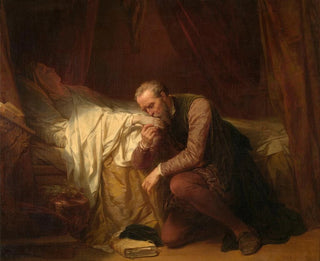 L'artiste Michelangelo at the bedside of Vittoria Colonna - Nicaise De Keyser — artwork view