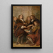 the engraving by Gérard Edelinck in Paris - Nicaise De Keyser — framed artwork on a wall