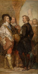 The painter Anthony van Dyck in London - Nicaise De Keyser — artwork view