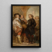 The painter Anthony van Dyck in London - Nicaise De Keyser — framed artwork on a wall
