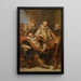 The painter Bartholomeus Spranger in Vienna - Nicaise De Keyser — framed artwork on a wall