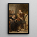 The Sculptor Artus Quellinus I in Amsterdam - Nicaise De Keyser — framed artwork on a wall