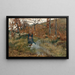 a Shepherdess with her flock - Niccolò Cannicci — framed artwork on a wall