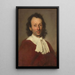 Portrait of a Man - Niccolò Cassana — framed artwork on a wall