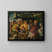 Un Bacchanal - Niccolò Frangipane — framed artwork on a wall